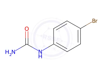 Chemical structure of (4-Bromophenyl)urea