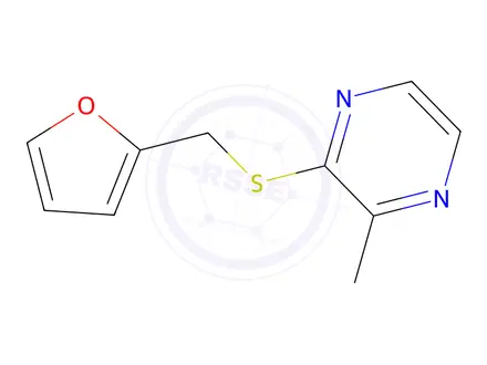 Chemical structure of 2-Furfurylthio-3-methylpyrazine