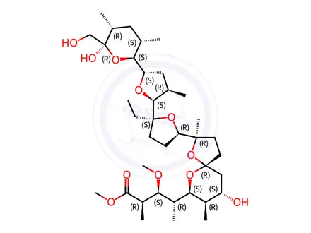 Chemical structure of Monensin Impurity 4