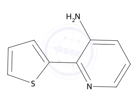Chemical structure of 2-(Thiophen-2-yl)pyridin-3-amine