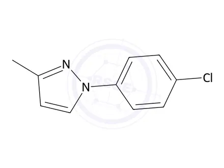 Chemical structure of 1-(4-Chlorophenyl)-3-methyl-1H-pyrazole
