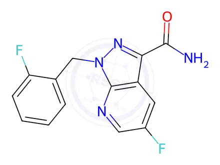 Chemical structure of Vericiguat Impurity 15