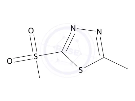 Chemical structure of 5-Methyl-1,3,4-thiadiazole-2-sulfonyl chloride