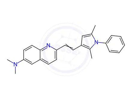 Chemical structure of Pyrvinium Pamoate Impurity 10