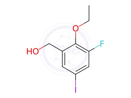Chemical structure of (2-Ethoxy-3-fluoro-5-iodophenyl)methanol