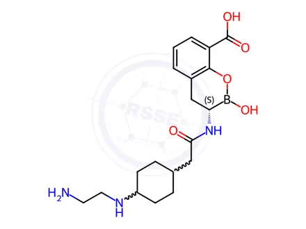 Chemical structure of Ledaborbactam Impurity 320