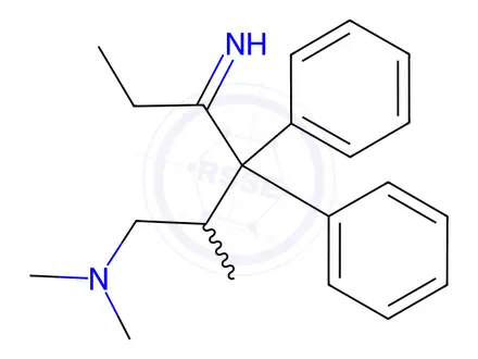 Chemical structure of Iso Methadone Ketimine