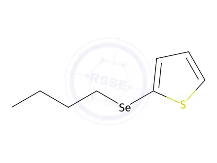 Chemical structure of 2-(Butylseleno)thiophene