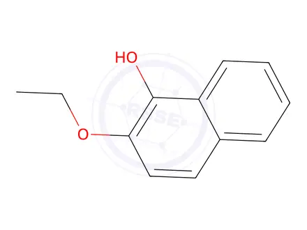 Chemical structure of 2-ethoxynaphthalen-1-ol