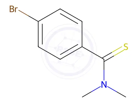 Chemical structure of 4-Bromo-N,N-dimethylbenzothioamide
