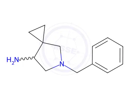 Chemical structure of 7-Amino-5-benzyl-5-azaspiro[2.4]heptane