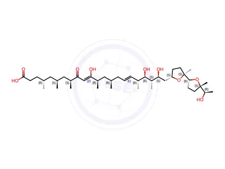 Chemical structure of Ionomycin