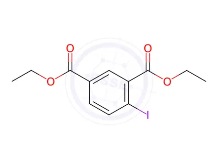 Chemical structure of Diethyl 4-iodoisophthalate