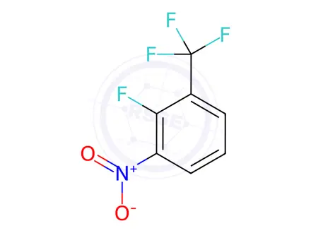 Chemical structure of 2-Fluoro-3-nitrobenzotrifluoride