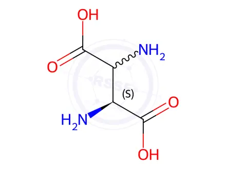 Chemical structure of Asparagine Impurity 42