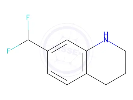 Chemical structure of 7-(Difluoromethyl)-1,2,3,4-tetrahydroquinoline