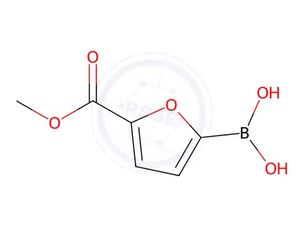 Chemical structure of 5-(Methoxycarbonyl)furan-2-boronic acid