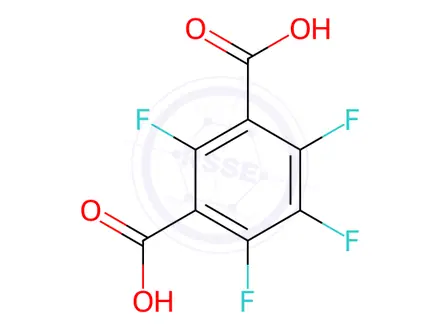 Chemical structure of Tetrafluoroisophthalic Acid