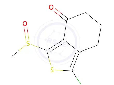 Chemical structure of KM05073