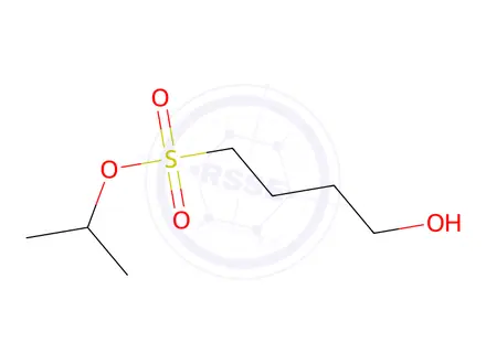 Chemical structure of isopropyl 4-hydroxybutane-1-sulfonate