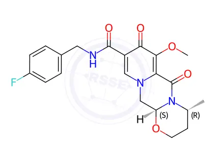 Chemical structure of Dolutegravir Impurity 39