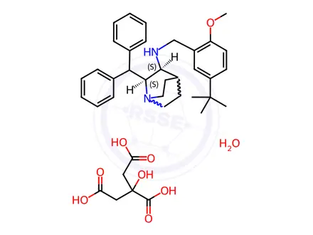 Chemical structure of Maropitant Citrate Monohydrate Reference Standard