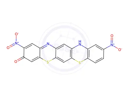 Chemical structure of Sulphur Black 1