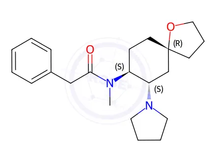 Chemical structure of U-69593