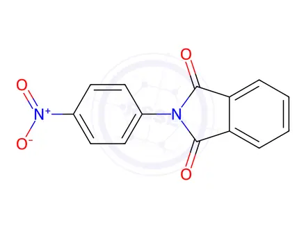 Chemical structure of N-(4-NITROPHENYL)PHTHALIMIDE