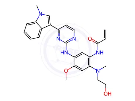 Chemical structure of Rezivertinib Impurity 47