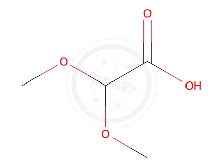 Chemical structure of 2,2-Dimethoxyacetic acid