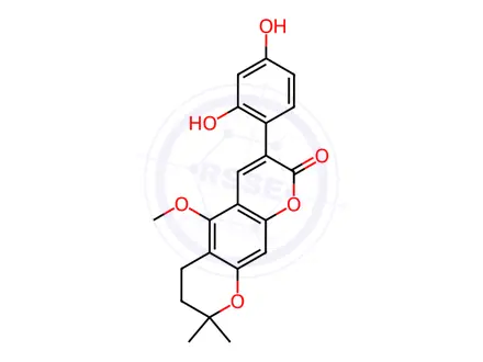 Chemical structure of Coumarin Impurity 15