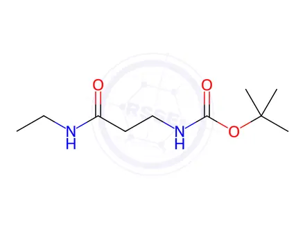 Chemical structure of Tert-butyl (3-(ethylamino)-3-oxopropyl)carbamate