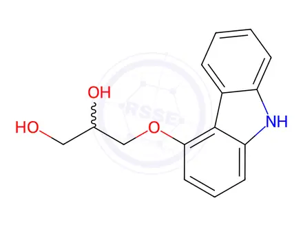 Chemical structure of Carvedilol Impurity TC