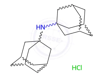 Chemical structure of Adamantanamine Dimer Hydrochloride