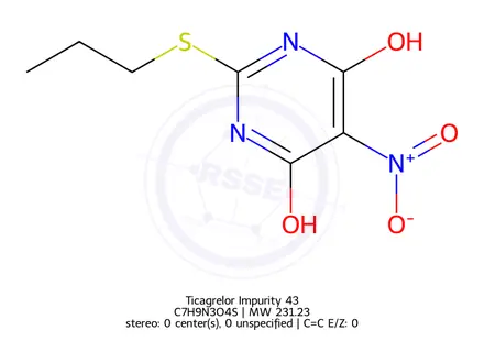 Chemical structure of Ticagrelor Related Compound 69