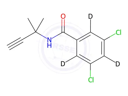Chemical structure of Propyzamide D3