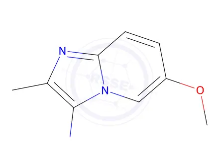 Chemical structure of 6-Methoxy-2-methylimidazo[1,2-a]pyridin-3-amine