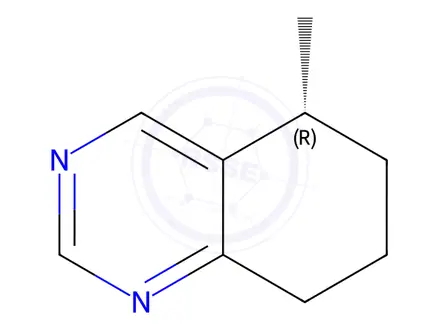 Chemical structure of Quinazoline, 5,6,7,8-tetrahydro-5-methyl-, (R)-(9CI)