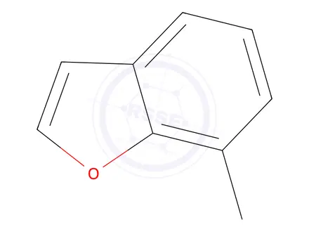 Chemical structure of 7-Methylbenzofuran