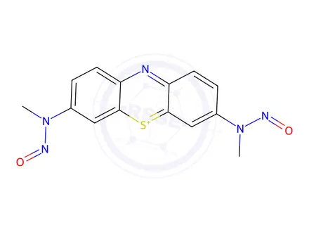 Chemical structure of Methylene blue /Methylthioninium Chloride Impurity 21
