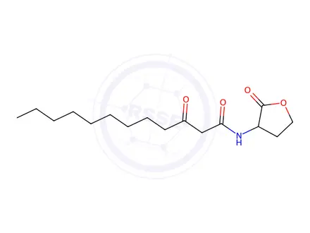 Chemical structure of Pseudomonas aeruginosa autoinducer