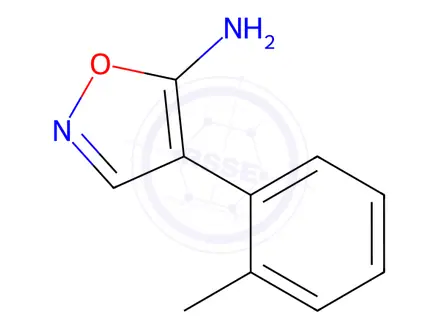 Chemical structure of 4-(o-Tolyl)isoxazol-5-amine