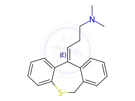 Chemical structure of Dothiepin