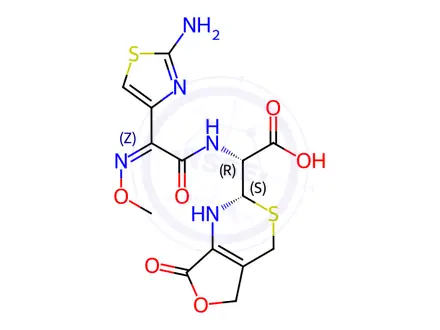 Chemical structure of Cefotaxime Sodium Impurity 80