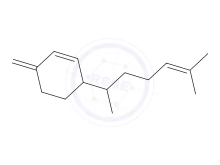 Chemical structure of Sesquiphellandrene