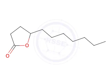 Chemical structure of 5-Heptyldihydrofuran-2(3H)-One