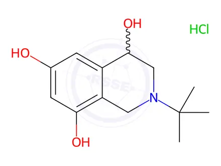 Chemical structure of Terbutaline EP Impurity B(Hydrochloride)