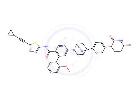 Chemical structure of BMS 754807 Impurity 44