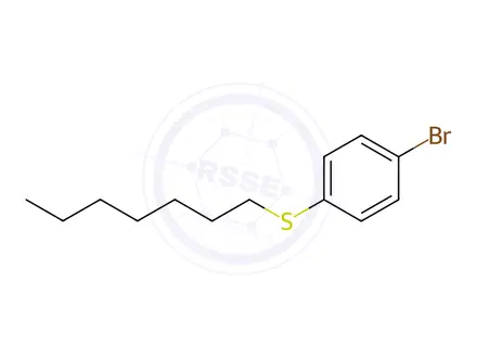 Chemical structure of (4-Bromophenyl)(heptyl)sulfane